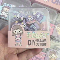 kawaii children cartoon acrylic stickers cute universal stickers animation 3d three dimensional stickers diy stickers decorat