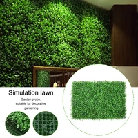 24x16in waterproof wall privacy protection artificial plant panel home garden decor lifelike fence indoor outdoor topiary hedge