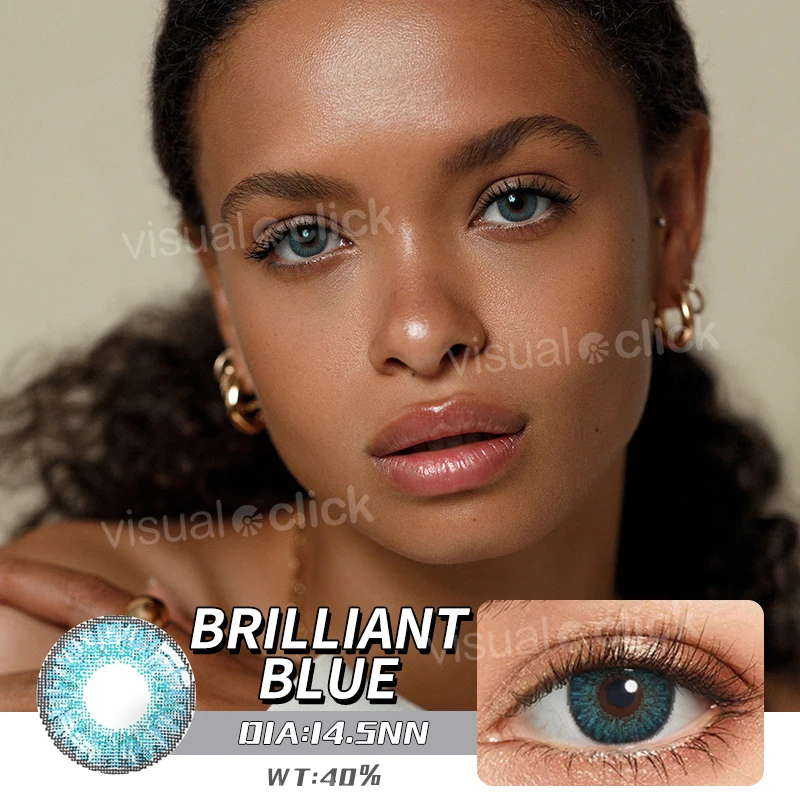 Цветные контактные линзы ed для глаз натуральные с цветными контактными линзами