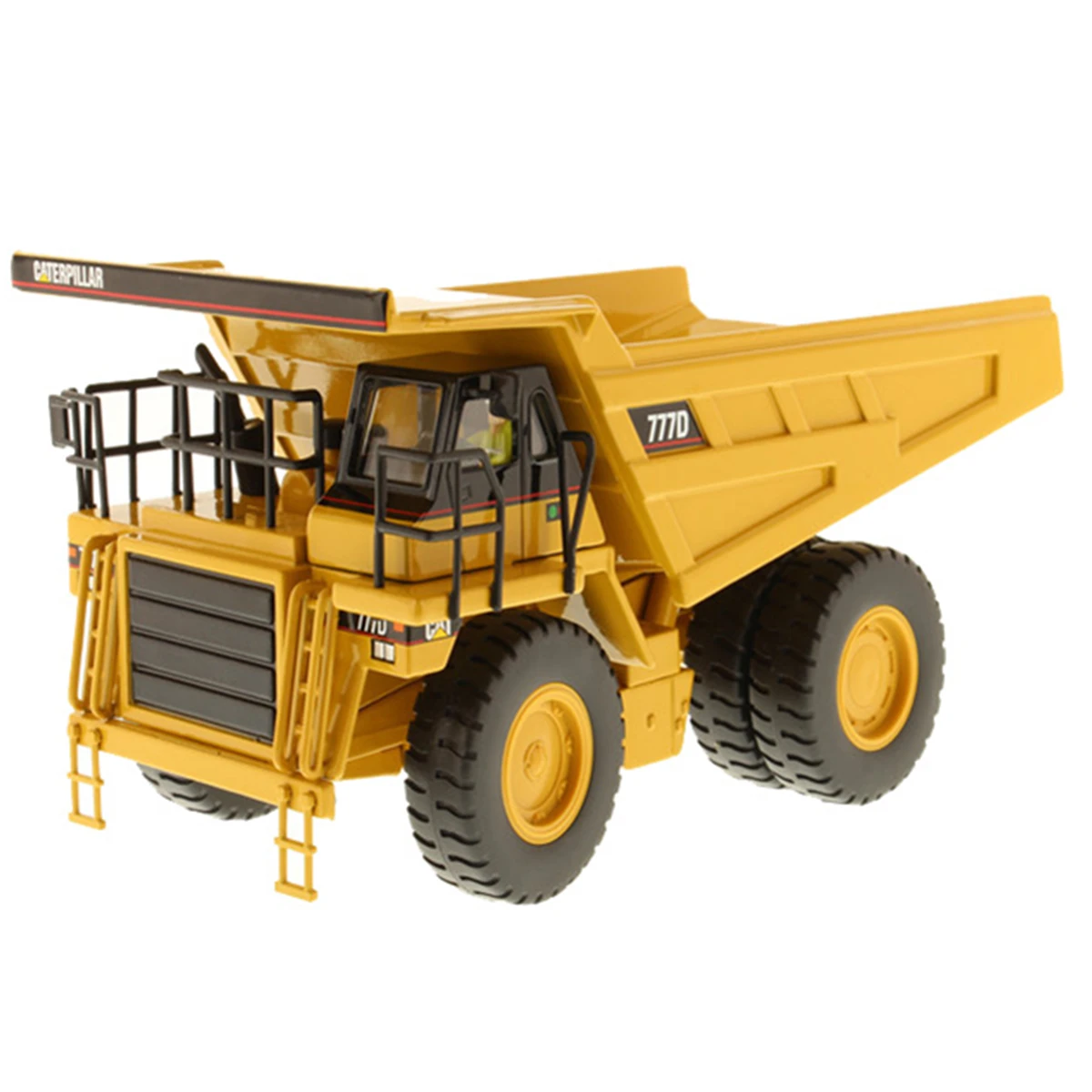Modelo de coche de construcción a escala 1:50, réplica de gato 777D, camión de basura de mina, vehículo de minería de Metal, regalo coleccionable, juguetes para niños y amigos