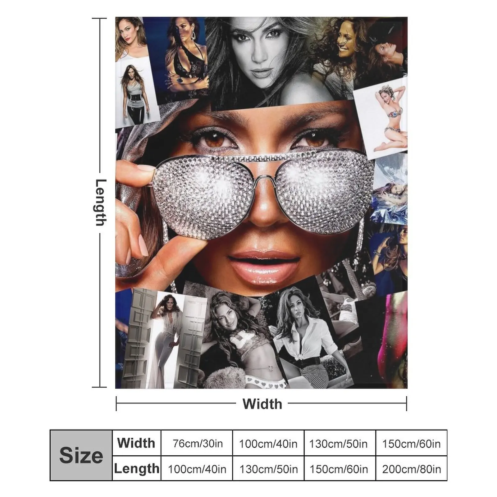 Одеяло Jennifer Lopez движущееся роскошное термоодеяло из фланелевой ткани