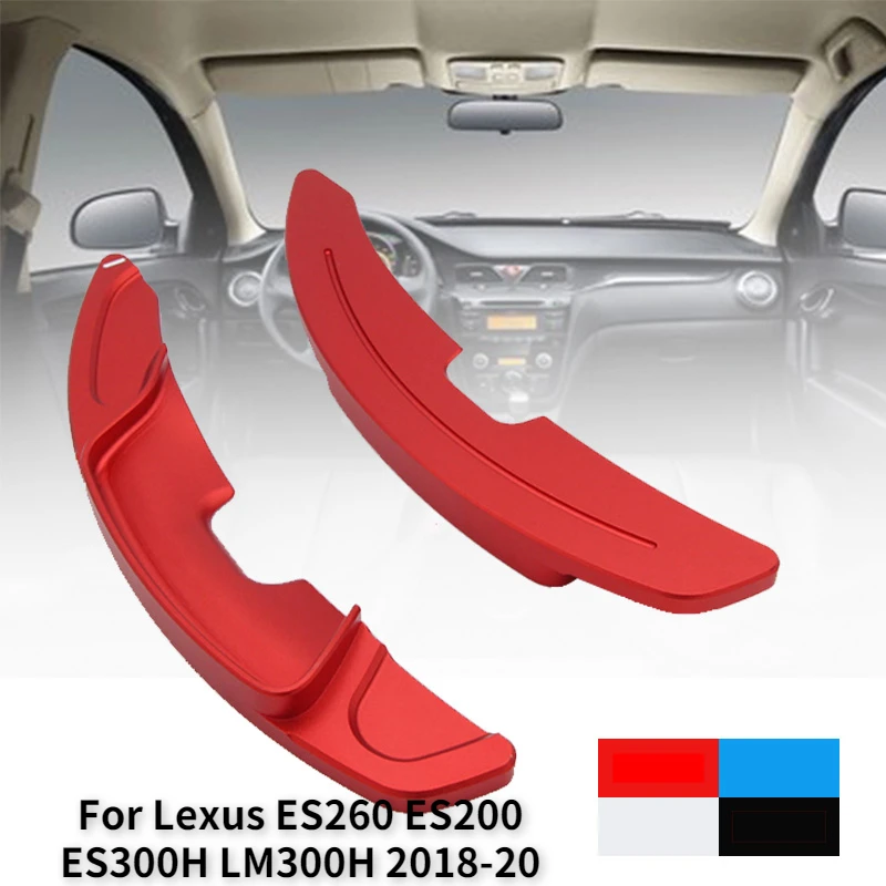 

Aluminum Car Steering Wheel Shift Paddle Shifter Extension For Lexus ES260 ES200 ES300H LM300H 2018 2019 2020