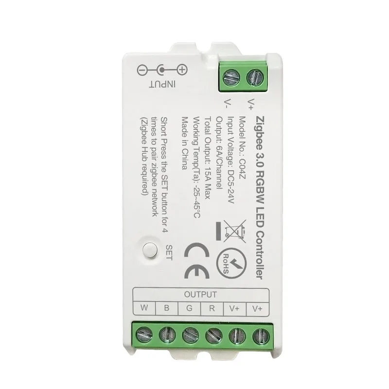 

Tuya Zigbee RGBW RGBCCT контроллер 1/2/3/4/5 каналов