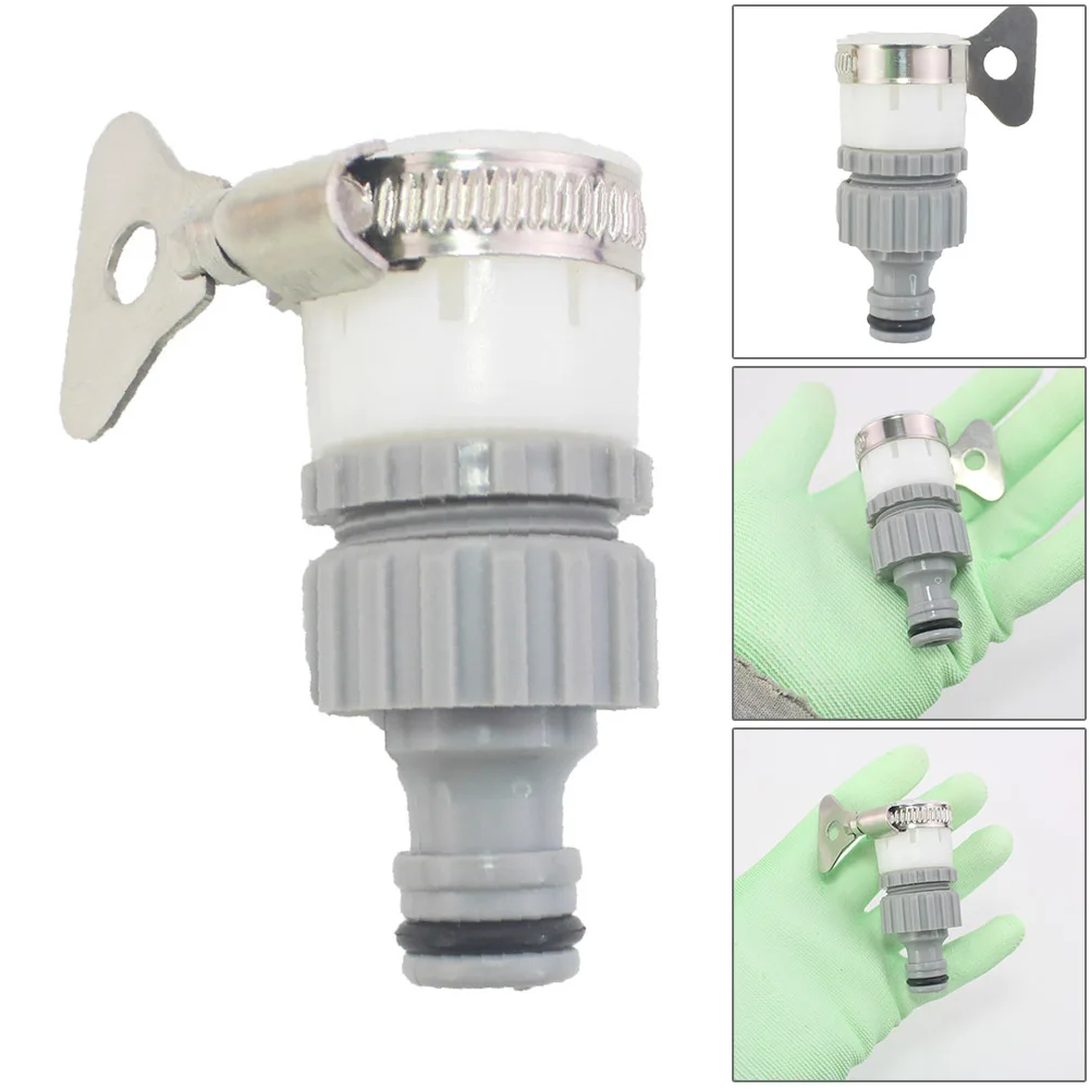 

Faucet Adaptor Tap Connector Car Wash Hose Conversion Pipe Faucet Connector Garden Hose Pipe Adaptar Non-threaded Adaptor