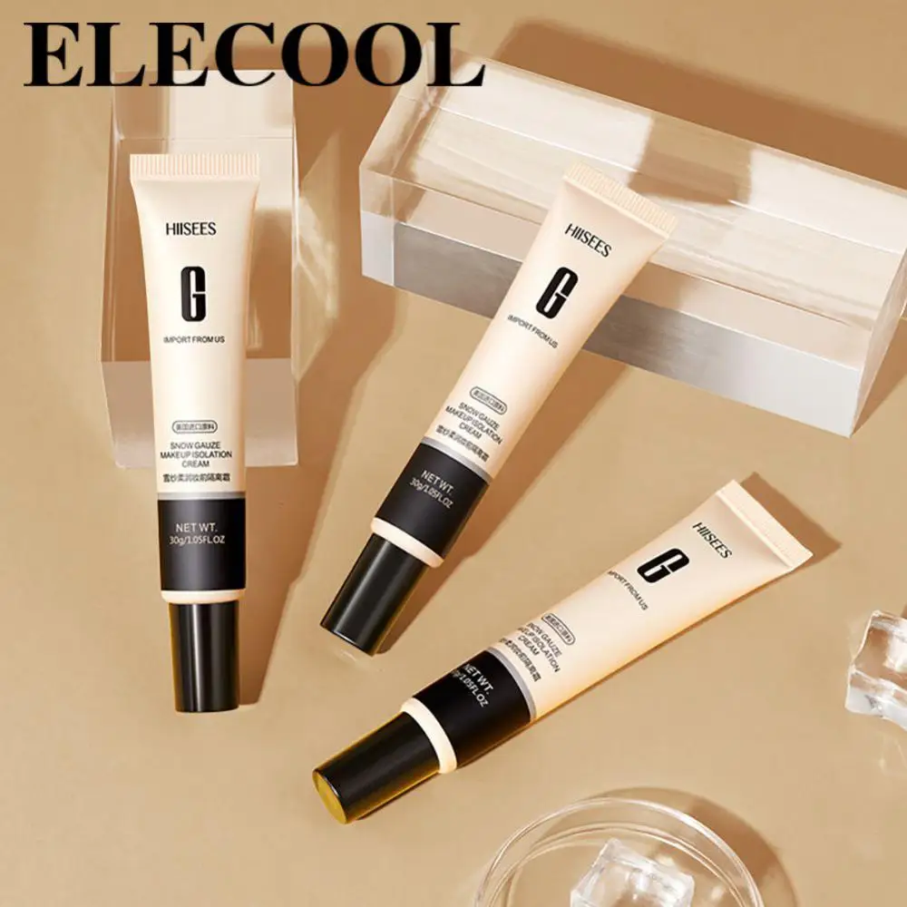 

30g BB Cream Makeup Concealer Long-lasting Moisturizing Brightening Skin Tone Snow Yarn Soft Makeup Primer QBMY