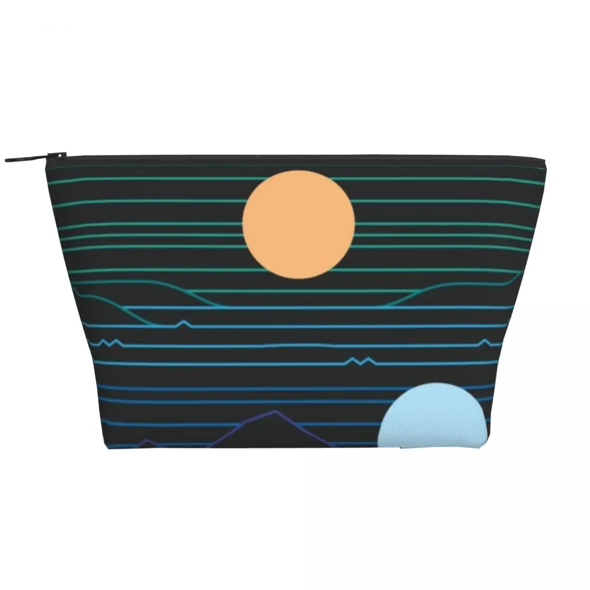 

Органайзер на молнии с мультяшным принтом, Большая вместительная сумочка для косметики с принтом, Женская Повседневная косметичка