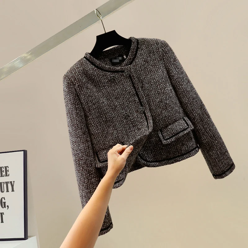 Модная декоративная подплечница с двойным карманом в стиле ретро двубортная