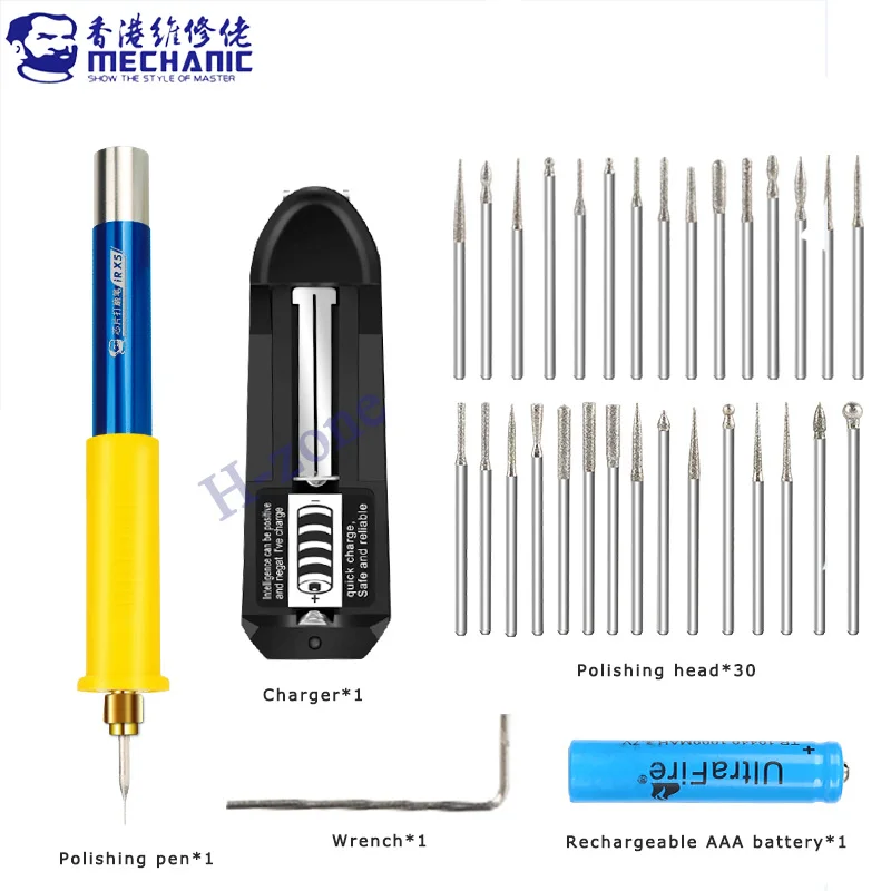 

MECHANIC IR X5 Smart Electric Polish Pen OCA Glue Adhesive Remover Cutter Shovel Phone CPU NAND Flash Grinding Remove Tool