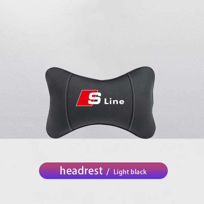 Подушка для шеи, подушка для автомобильного сиденья, подушка для шеи, автомобильное сиденье для Audi Sline A1 A2 A3 A4 A5 A6 A7 A8 Q1 Q2 Q3 Q4 Q5 TT