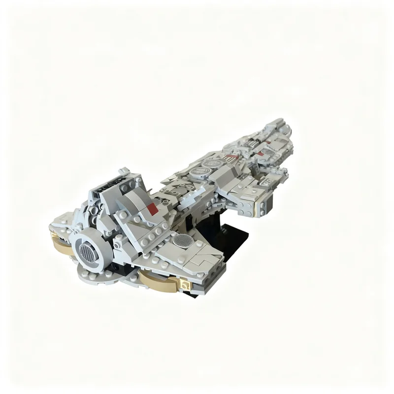 698 деталей MOC: Конструктор «Звездные врата: Боевой корабль класса Аурора» (миди-масштаб), креативный набор для сборки, подарок на Рождество, игрушка (art.: 3920dc830e6e5) - 3920dc830e6e5
