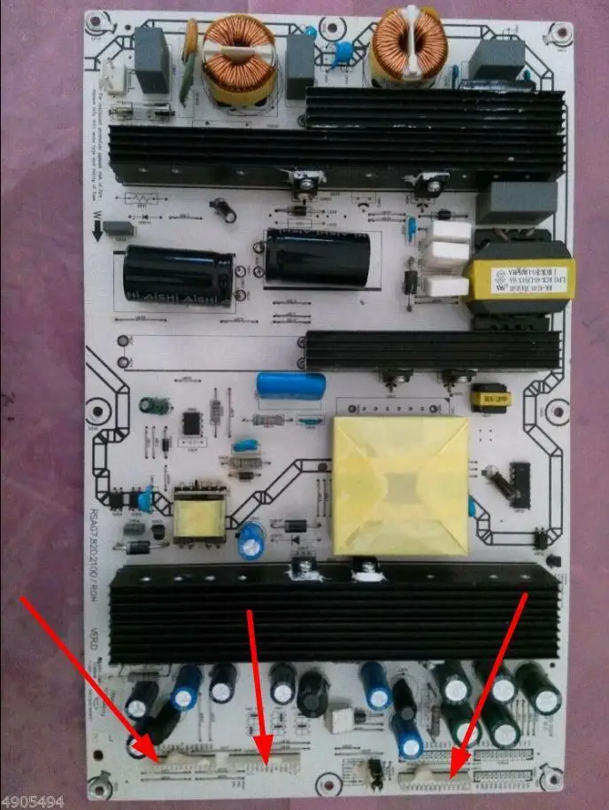 

Для Hisense TLM46V66C TLM55V89PKV плата питания RSAG7.820.2100/1x