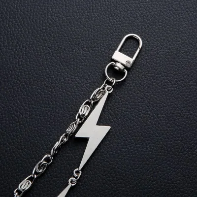 Цепочка для ключей мужчин и женщин винтажный уникальный металлический брелок в