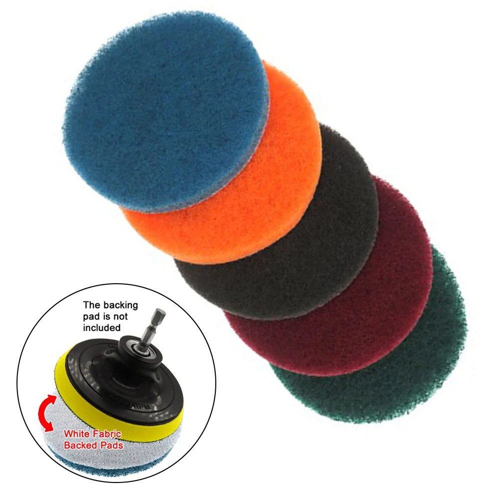 Скраб-подушка Полировальная подушечка Овощная губка Промышленная мочалка