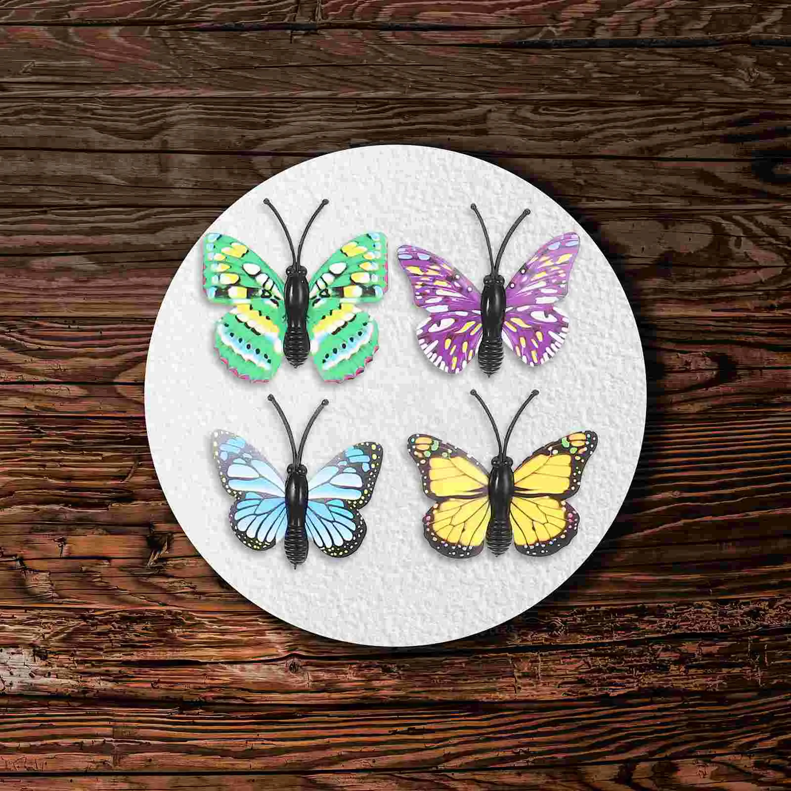 

30Pcs Cork Board Push Pin Photos Pushpin Colorful Butterfly Thumbtacks Photo Display Thumb Tacks