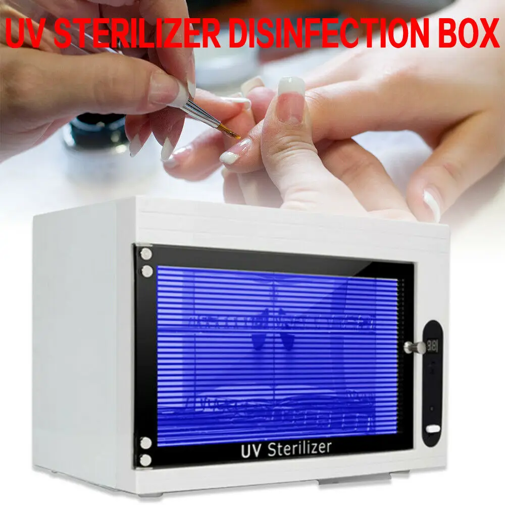 

Dry Heat Sterilizer Cabinet UV Disinfection Box Beauty Hair Nail Tools Machine
