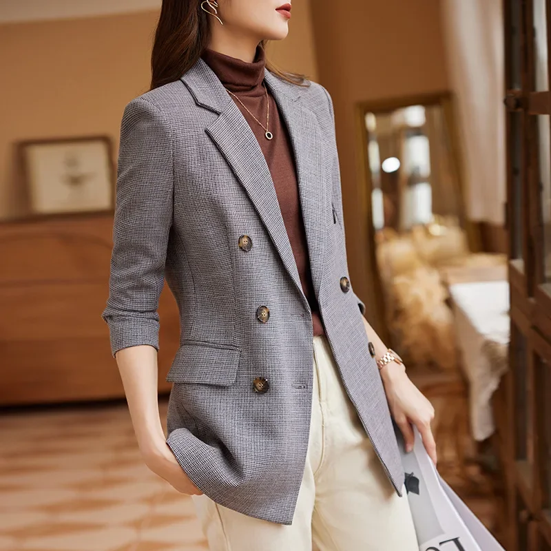 Модная стеганая Женская куртка с блестками в западном стиле новинка осень 2023