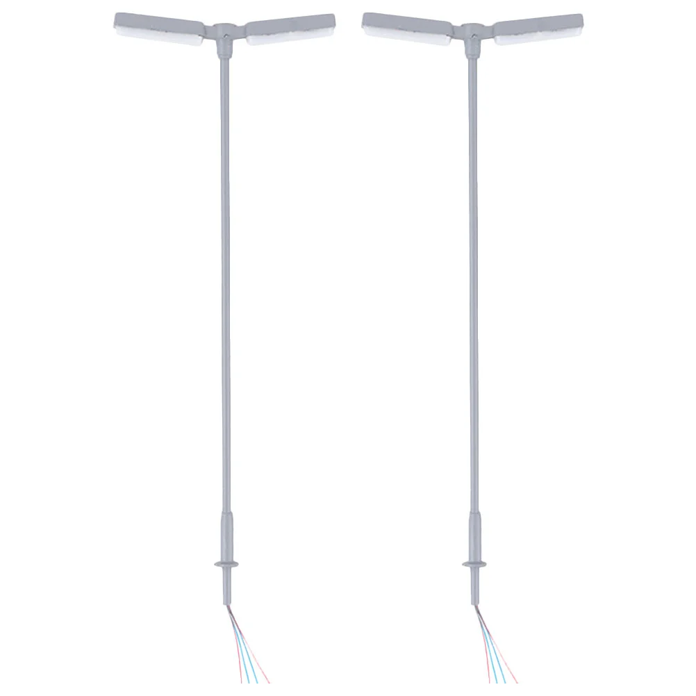 2 шт. модель уличного фонаря фонарный столб миниатюры дома крошечный декор из