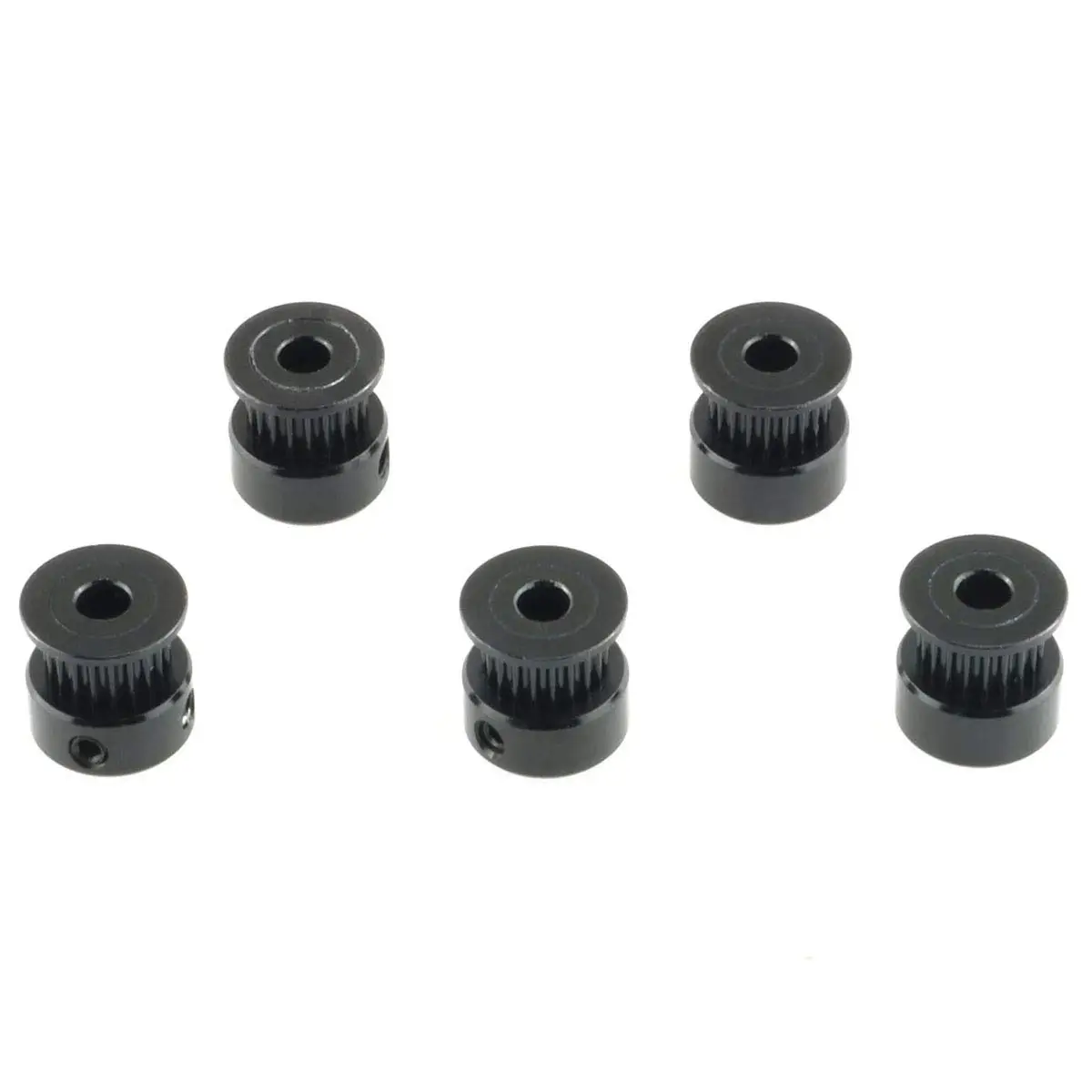 

5 шт. шкив GT2 20T, диаметр для Creality Ender 3 V2 Pro 3s CR10 CR-10S CR6 SE, детали 3D-принтера, ширина 6 мм, ремень 20 зубьев 2GT