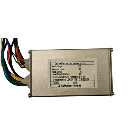 Контроллер LSW70A-1076-2 36В 12А для электровелосипедов