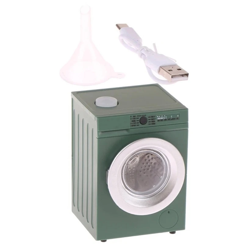 Миниатюрная стиральная машина для кукольных домиков масштаб 1 12 реалистичное