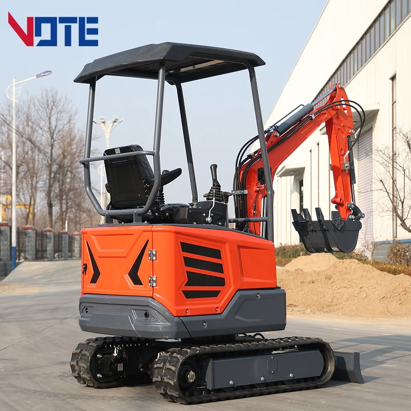 Diesel Mini Excavator 1ton 2ton Petrol Track Small Digger Various Configurations Are Available