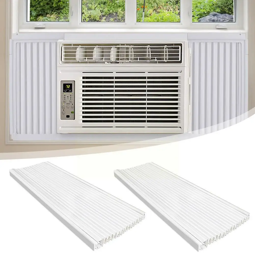 

Double Layers Window AC Side Panels Kit For Window Air Conditioner Replacement Screen Surrounding Protection M3I3
