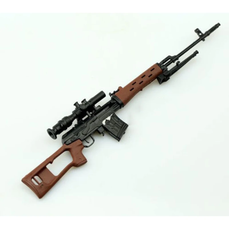 Игрушечное оружие мини-головоломка SVD 1:6 модель снайперской винтовки дюйма для
