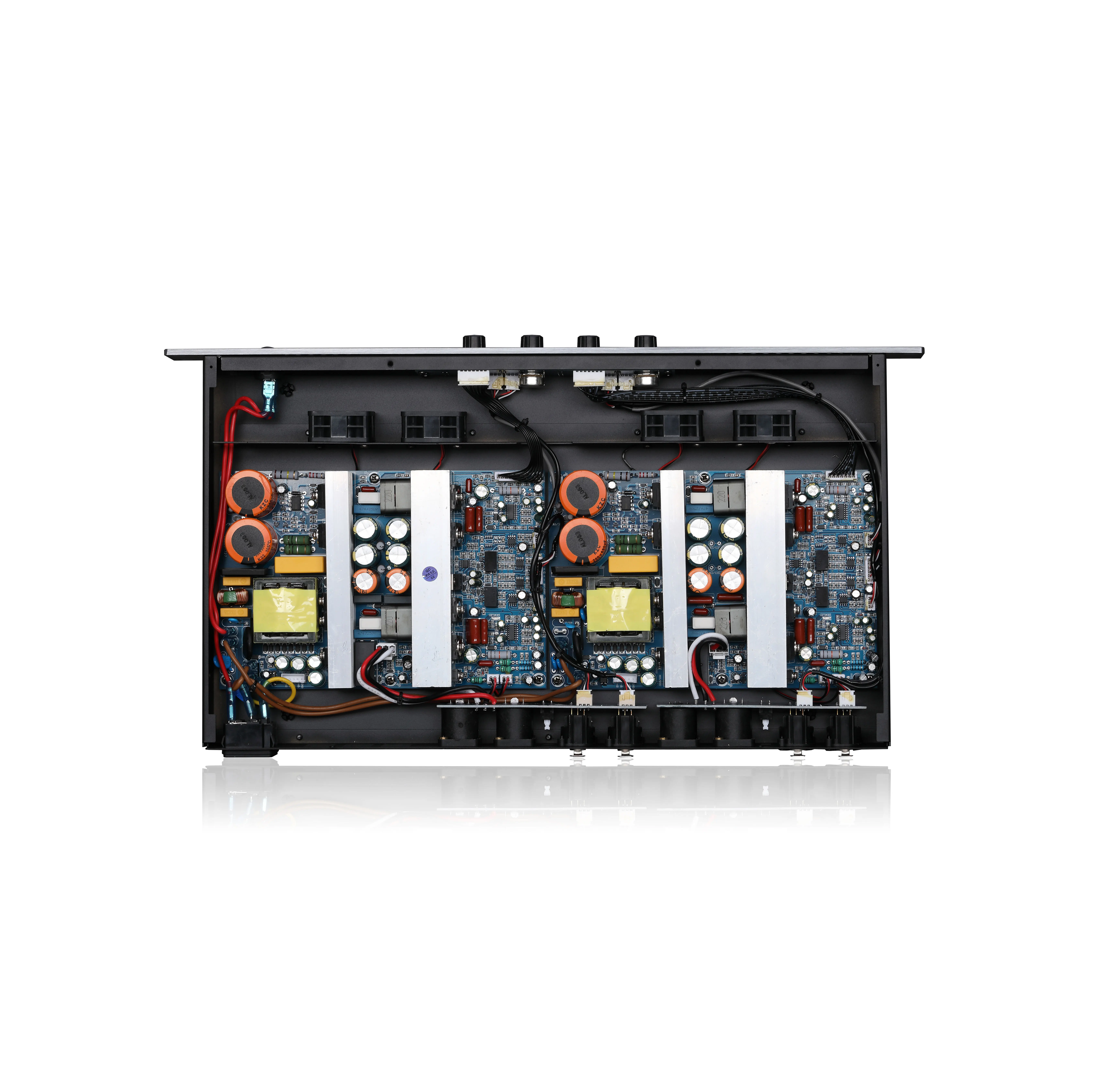 ET4350 4-канальный 1U 4*350 Вт 4*570 класса D для профессиональной сцены цифровой усилитель