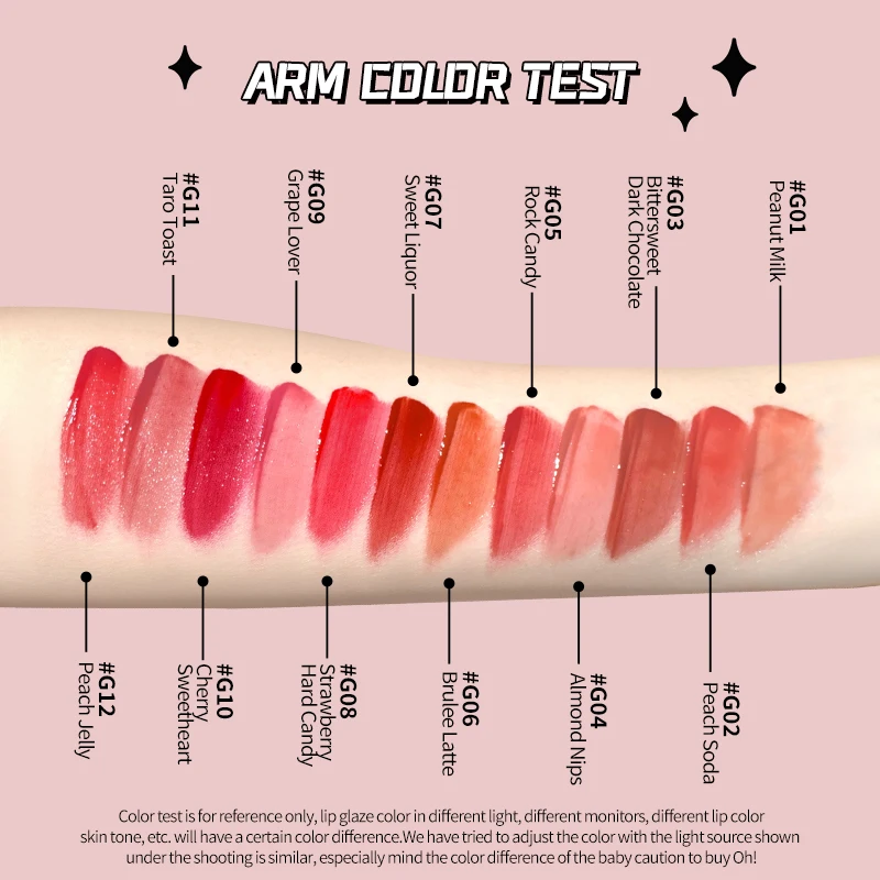 Flower Knows Cherry Love Lip Gloss Liquid Tint In 12 Colours 3g |