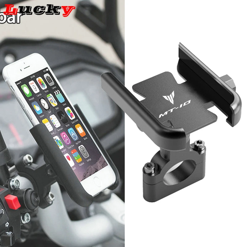 

Кронштейн для крепления на руль мотоцикла или GPS, с логотипом MT10