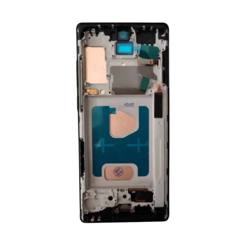 Фото Новый ЖК-дисплей для Samsung Note 20 5G, сенсорный экран в сборе, запасные части для N9810 N981N N980F N981B с рамкой №4