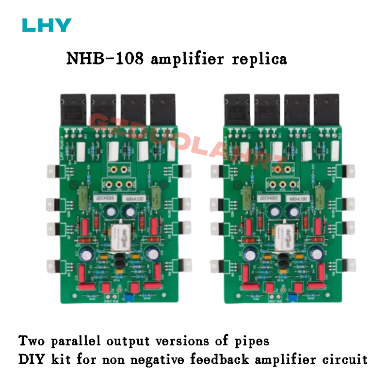 Реплика усилителя LHY NHB-108 2 пары параллельных выходов без схемы усиления