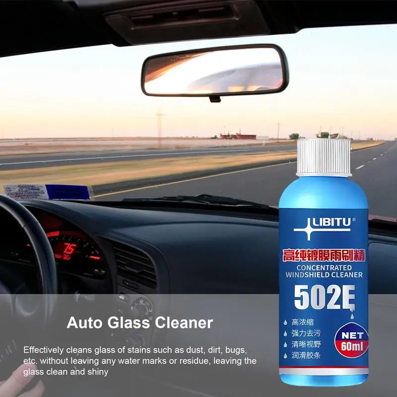 

60ML Car Supplies Window Cleaning Solution Universal Protective Clean Agent Auto Window Cleaner For Sedans Pickups Trucks Cars