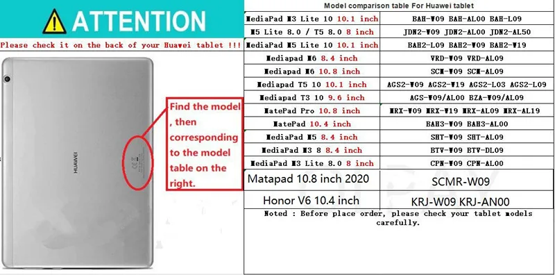 Модный чехол с принтом для Huawei MatePad 10 4 11 Pro 8 Honor V6 T10 T10S 3-складной чехол-подставка