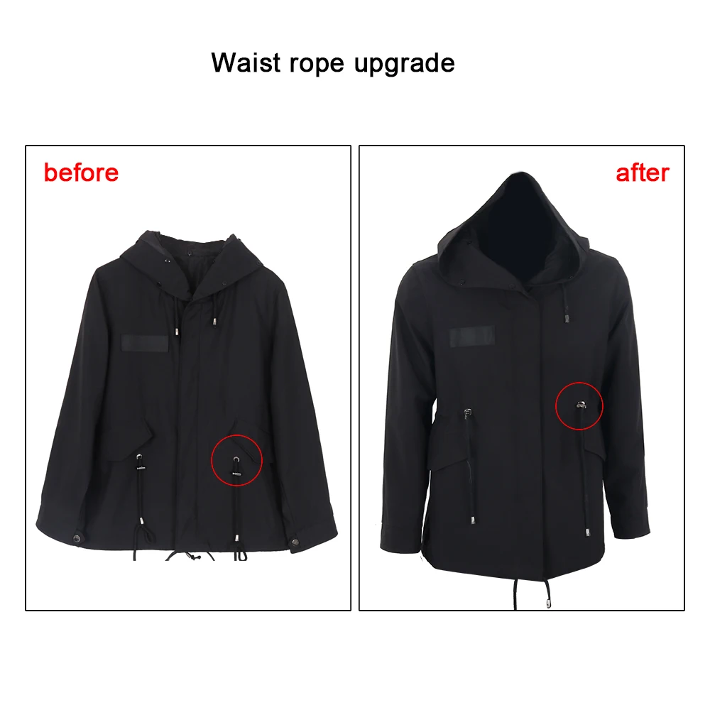 Women Jacket Short Parka Real Fox Fur Parka Women Inside Real Rabbit Fur Lined Parkas With Fox Fur Hood