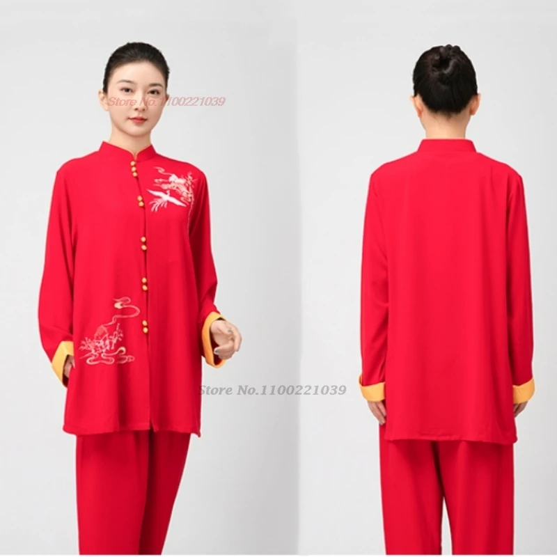 2024 китайский кунг-фу тай-чи боевые искусства тайцзицюань ушу униформа