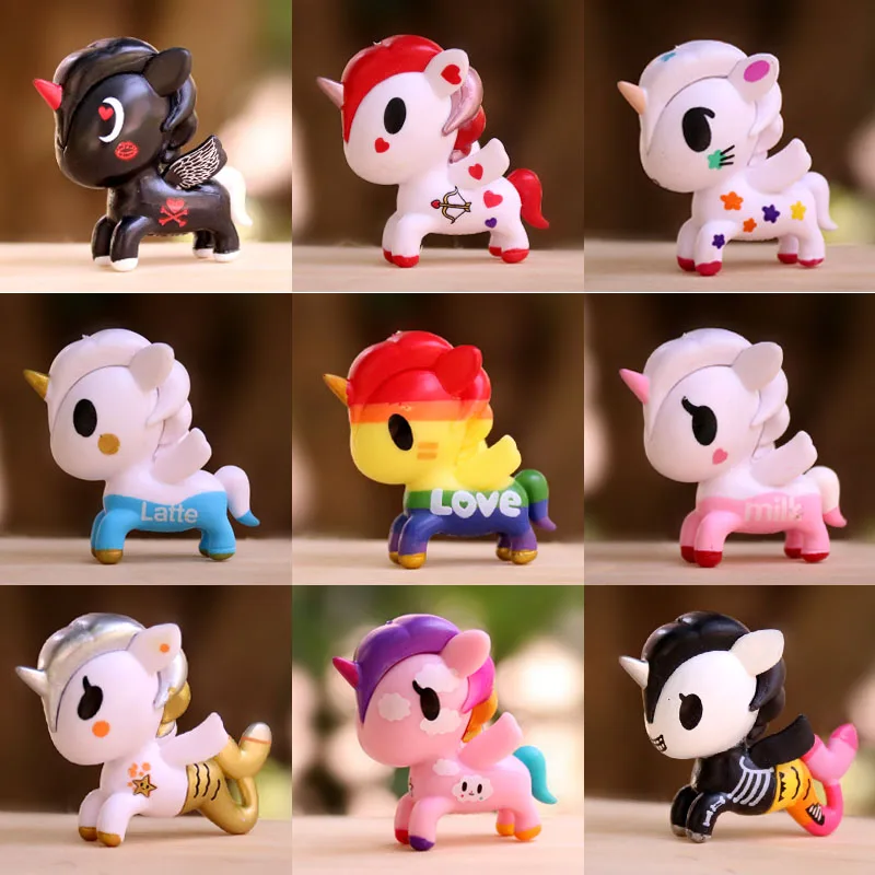 Doll Mini Japanese Cartoon Girls Collection Kawaii Horse Toy D10