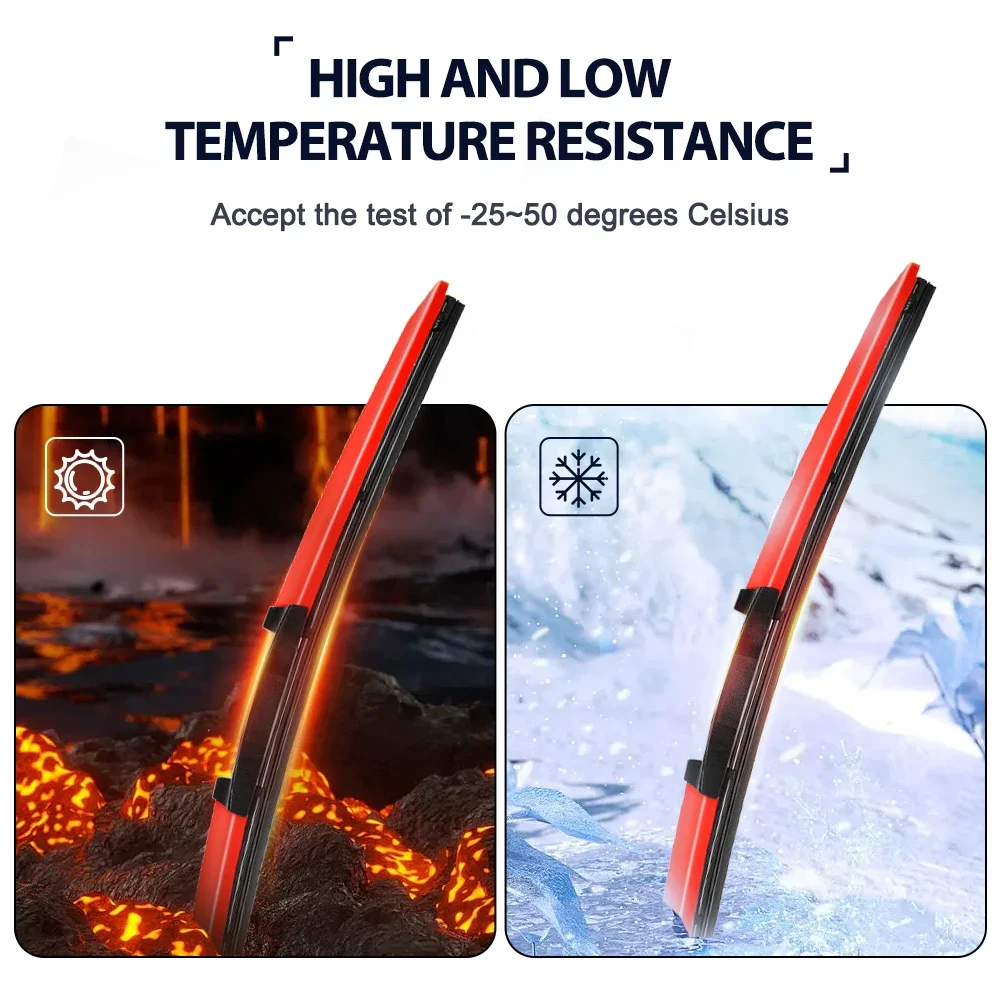 LNJING красочные щетки стеклоочистителя для Mercedes Benz E Class Convertible A124 A207 A238 E220 E320 E400 E500 E36