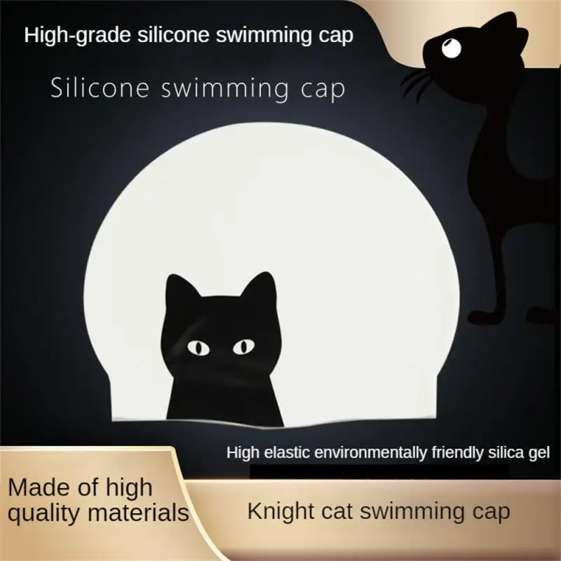

Swim Caps Waterproof Silicone Durable Swimming Cap Swim Cap