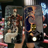 popular iron man phone case hull for samsung galaxy a70 a50 a51 a71 a52 a40 a30 a31 a90 a20e 5g a20s black shell art cell cove