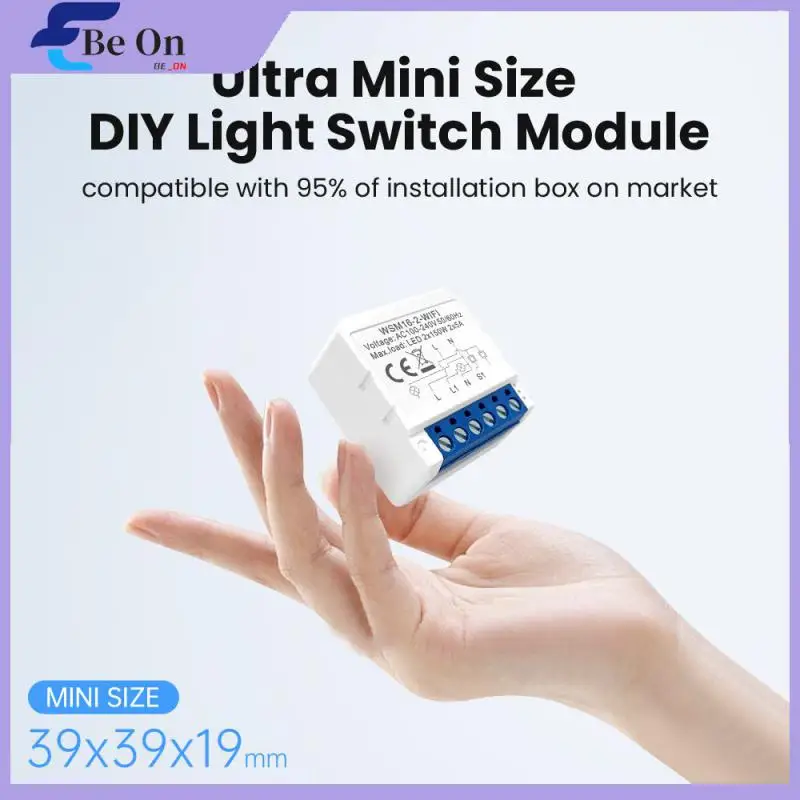 

Tuya Smart Wifi Switch 2-way Control Dual Control Smart Circuit Breaker Support Alexa Google Home Light Switch Module Smart Home