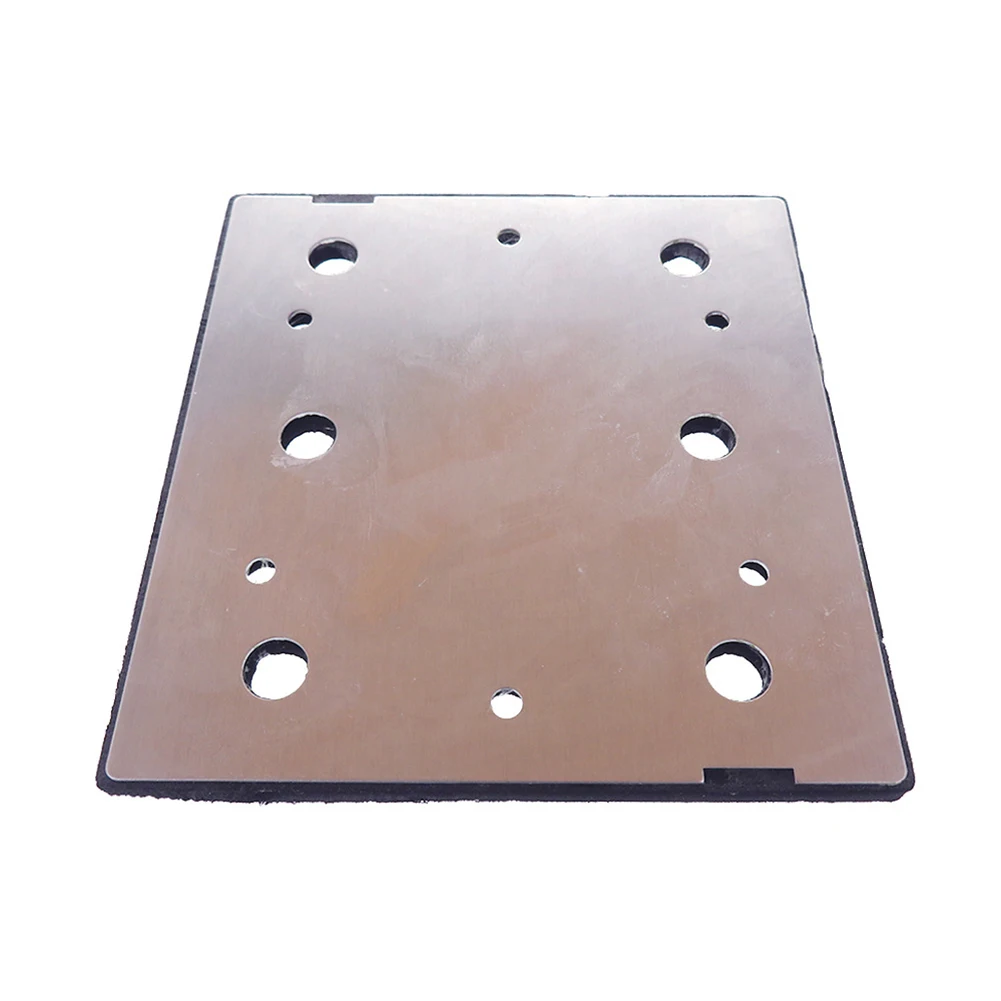 

1 Pcs Sanding Pad 100*110mm Aluminum Plate Best Price High Quality PU Foam Thickness: 5mm For Ryobi S650D S652D