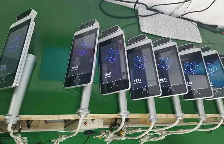 Настольная система контроля доступа с кодовым сканером киоск для распознавания