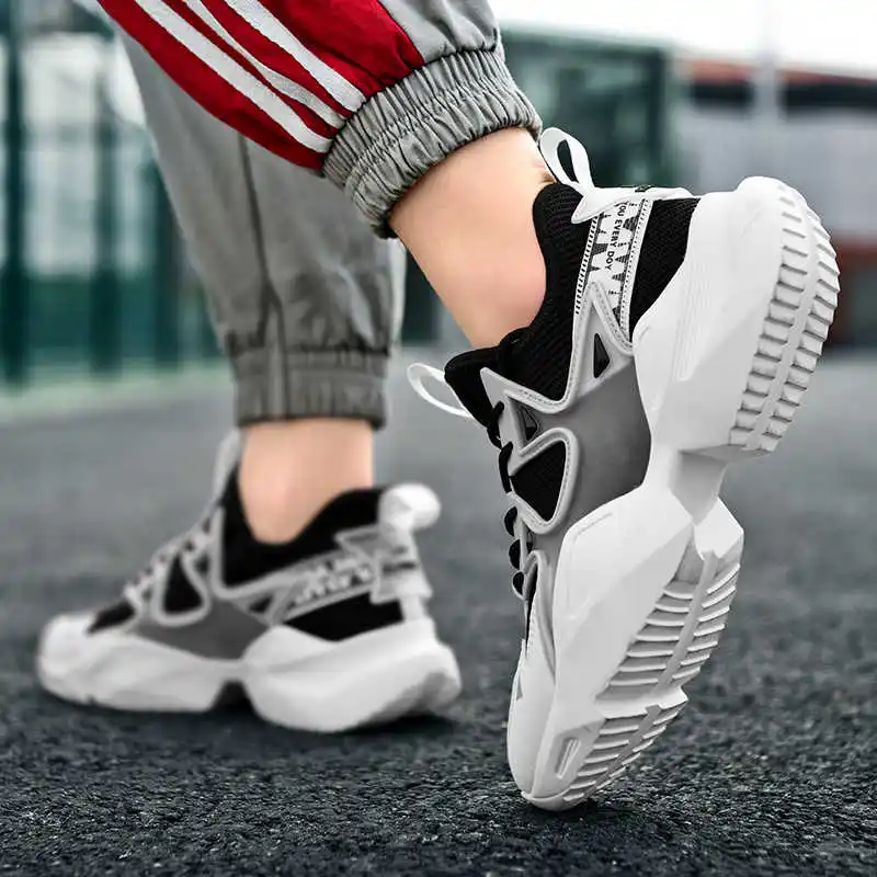 

Walking Luxury Brand Sneakers Comfortable Walking Sport Shoes Size 3.5 Running Shoes For Men Top Sports Sneakers Husband Tennis