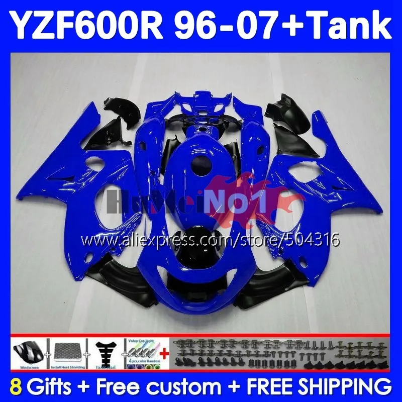 

OEM Thundercat For YAMAHA YZF 600R YZF-600R 39No.124 blue glossy YZF600R 96 97 98 99 00 01 2002 2003 2004 2005 2006 2007 Fairing