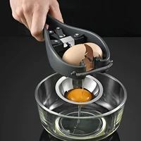 new steel egg opener scissors manual egg kitchen maker too tool separator baking opener eggs eggshell accessories b6y9 w4s1