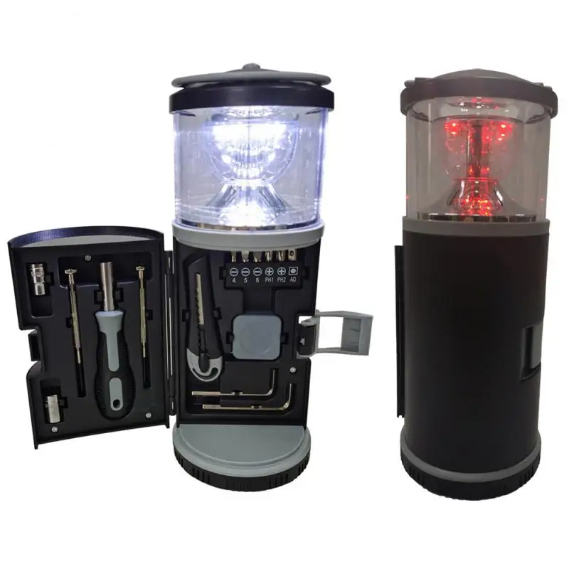 

Multifunction Powerful Flashlight Carbon Steel Wear-resistant Environmentally Friendly Built In Tools Horse Lanterns 602g Abs