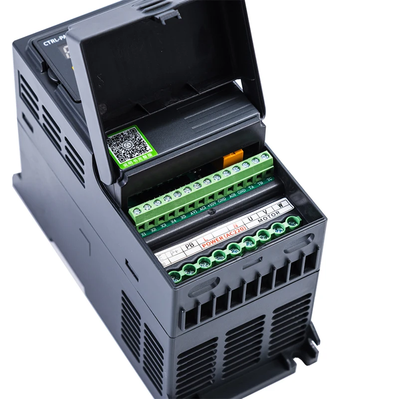 Hars VFD с кабелем 0 75/1 5/2 2/3 кВт 220 В 380 преобразователь частоты регулируемой частотой 1