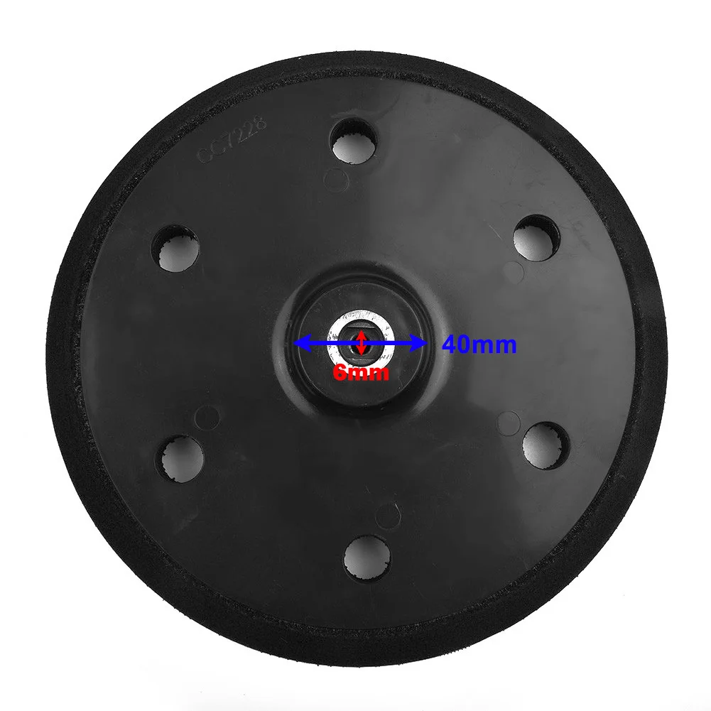 Шлифовальный диск 9 дюймов 210 мм 6 отверстий для полировки стен подложка с 10