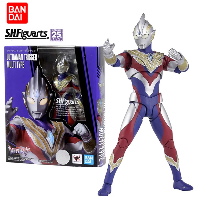 

Фигурки героев аниме Bandai Spirit UTrigger ltraman, мульти-типы, тамаси-нации S.H. Фигарис, искусство, коллекционные модели, игрушки в подарок
